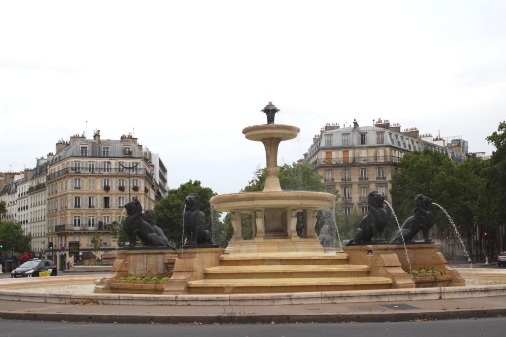 Fontaine aux lions %C3%A0 Daumesnil