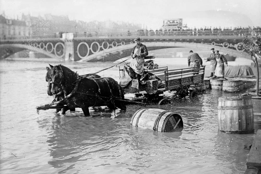 crue de la Seine de 1910 Pont des Saints-Pères