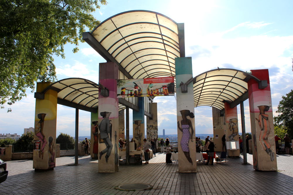 Le Belv d re De Belleville Histoires De Paris Le Belv d re De Belleville Histoires De Paris